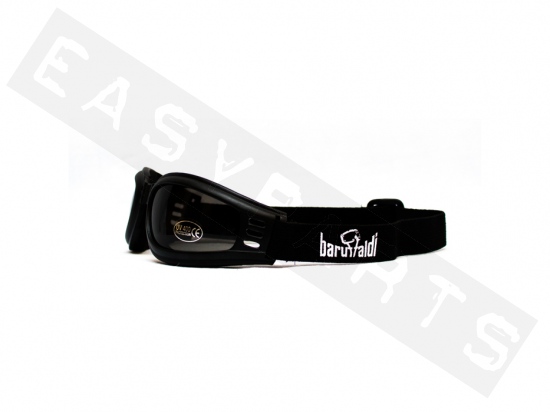 Occhiali da casco Jet BARUFFALDI Tan V.0 nero (lenti neutrali)